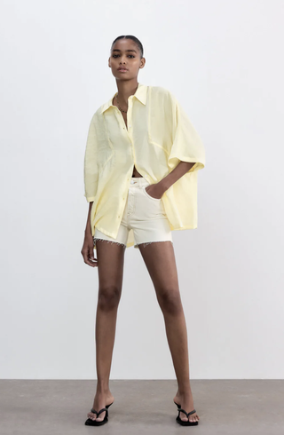 Zara + Flowy Oversized Shirt