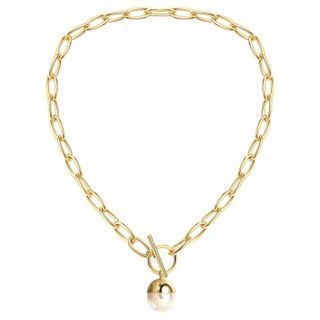 Shenzhen Qinglan Jewelry + Gold Toggle Clasp Necklace