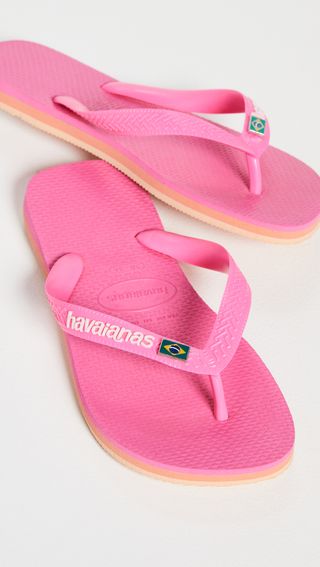 Havaianas + Brazil Layer Flip Flops
