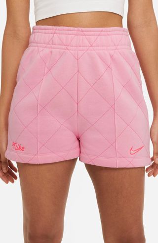 Nike + Sportswear Quilted Fleece Shorts