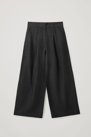 COS + High-Waisted Wide-Leg Pants