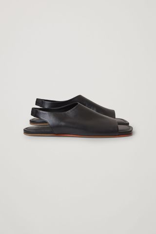 COS + Leather Open-Toe Sandals