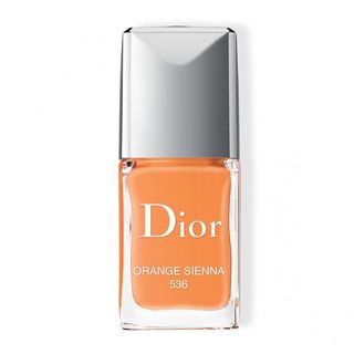 Dior + Vernis Nail Lacquer in Orange Sienna 536