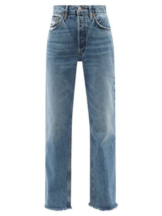 Re/Done + 90s Comfy relaxed-leg jeans