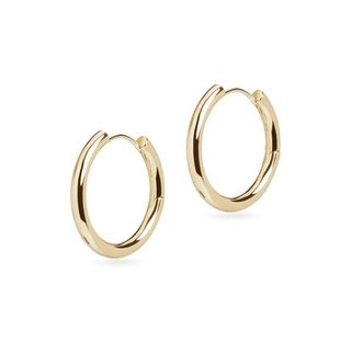 Olivia & Pearl + Large Chunky Hoop Earrings