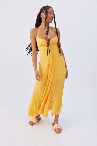 Urban Outfitters + Moonrise Strappy-Back Maxi Dress