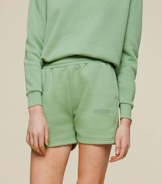 HIIT + Signature Light Green Sweatpant Shorts
