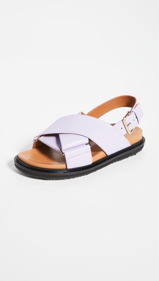 Marni + Fussbett Sandals