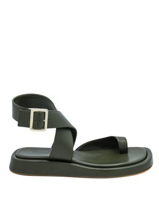 Gia/RHW + Toe-Ring Flat Sandals