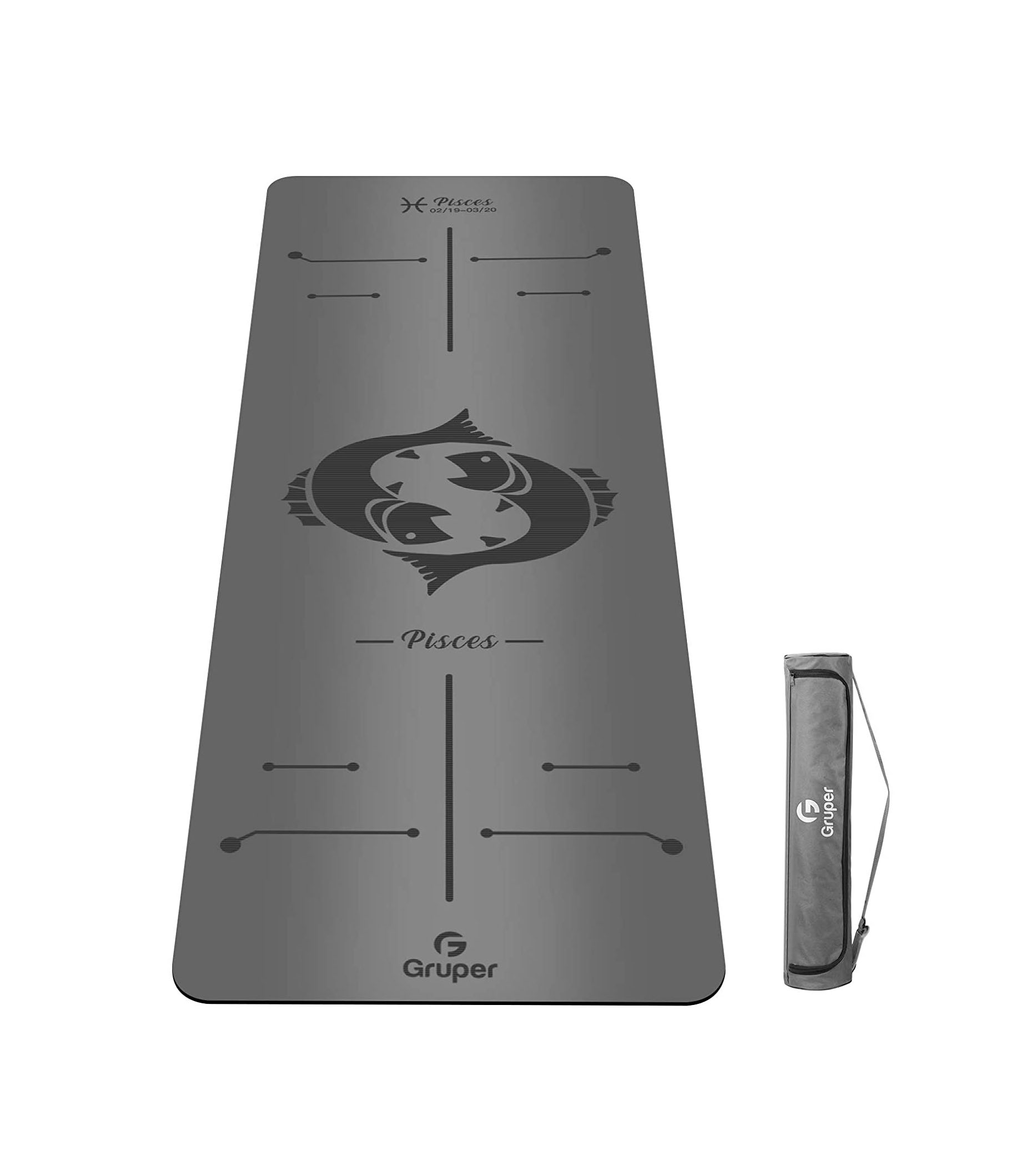 Gruper + Thick Yoga Mat Non Slip