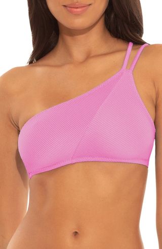 Soluna + Let's Dance One-Shoulder Bralette Bikini Top