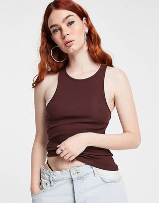 ASOS + Weekday Fable Organic Cotton Racer Tank