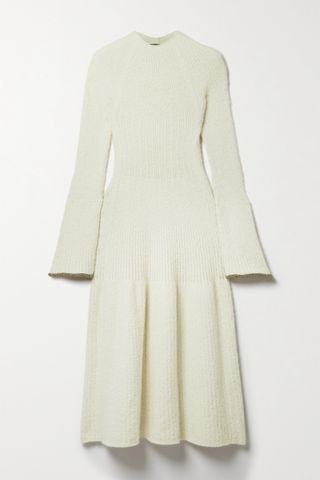 Proenza Schouler + Bouclé-Knit Midi Dress