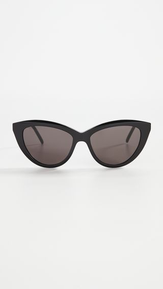 Saint Laurent + Cat Eye Sunglasses