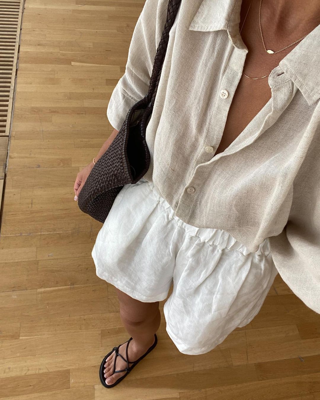 The 16 Prettiest Linen Shorts Sets for Women Who What Wear