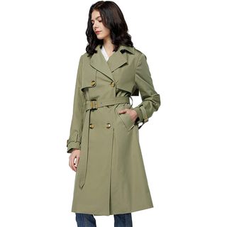 Orolay + Double-Breasted Trench Coat