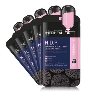 Mediheal + H.D.P Photoready Tightening Charcoal Mask