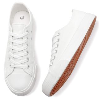 Adokoo + Sneakers PU Leather Casual Shoes