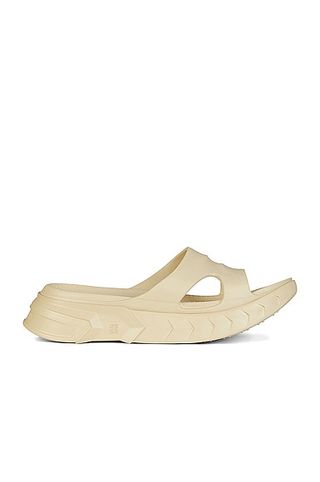 Givenchy + Marshmallow Slider Sandals