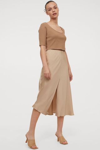 H&M + Slip Skirt