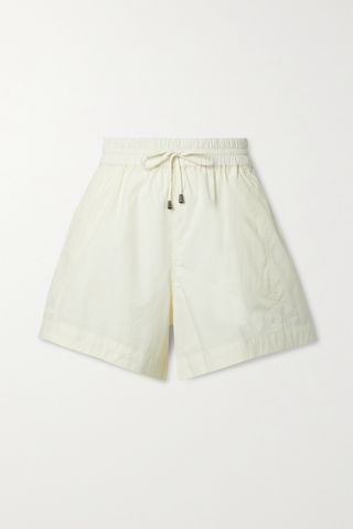 Apiece Apart + Trail Cotton-Poplin Shorts