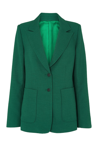 Kitri + Pine Green Tailored Suit