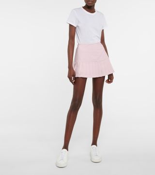 Tory Sport + Pleated Miniskirt