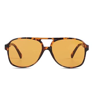 Freckles Mark + Retro 70s Sunglasses