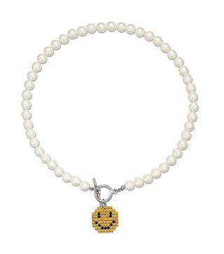 Lecait + Pearl Pendant Necklace