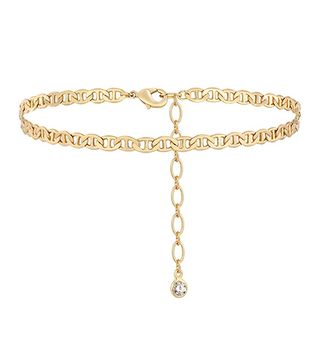 Vacrona + 14K Gold Plated Adjustable Ankle Bracelet