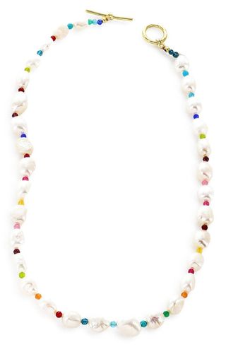 Panacea + Cultured Pearl Beaded Necklace
