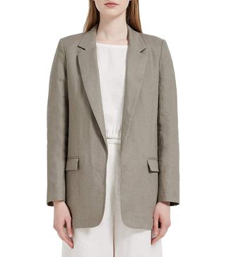 Pacibe + Linen Suits Long Sleeve Blazer