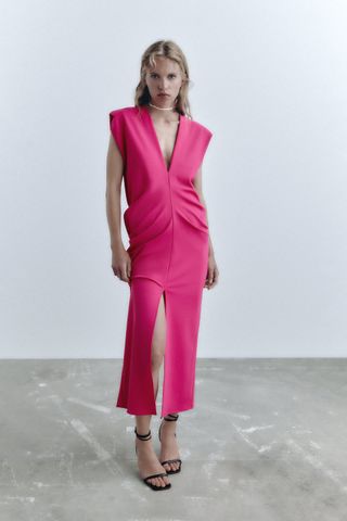 Zara + Cut Out Maxi Dress