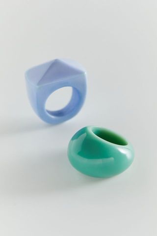 Urban Outfitters + Lola Resin Ring Set