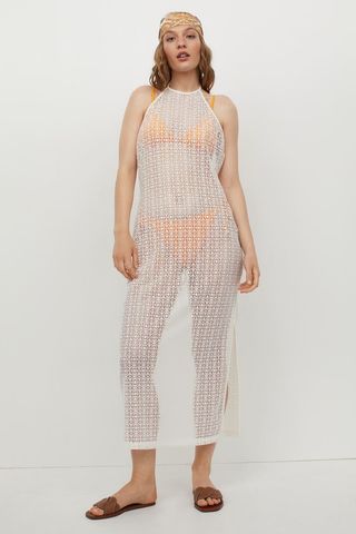 H&M + Crocheted Beach Dress
