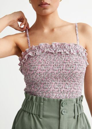 & Other Stories + Strappy Smock Top