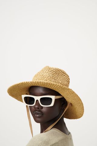Zara + Woven Hat