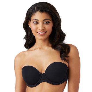 Wacoal + Red Carpet Strapless Full Busted Underwire Bra in Black