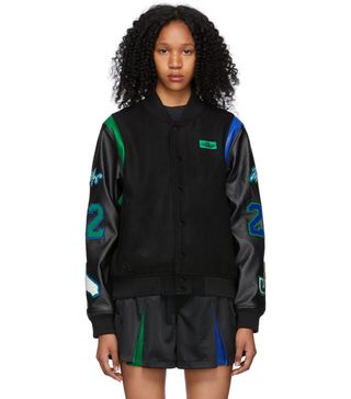 Nike Jordan + Black Aleali May SP Varsity Jacket