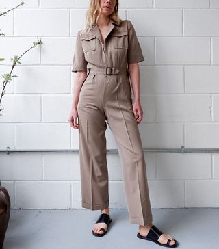 Retold Vintage + Late 1940's / Early 1950's Utility Jumpsuit