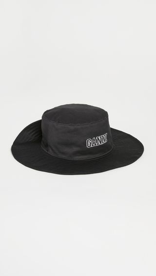 Ganni + Software Heavy Cotton Bucket Hat