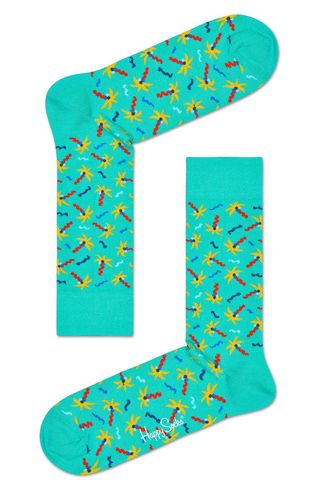 Happy Socks + Confetti Palm Socks