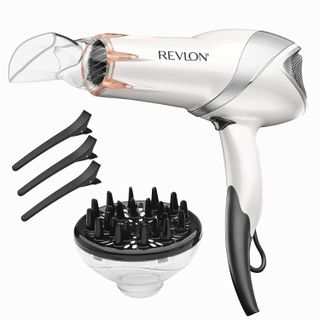 Revlon + 1875 Watts Infrared Heat Hair Dryer for Max Drying Power