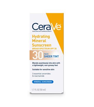 Cerave + Hydrating Mineral Sunscreen SPF 30