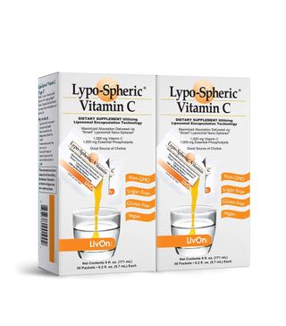 LivOn + Lypo–Spheric Vitamin C (2 Cartons)