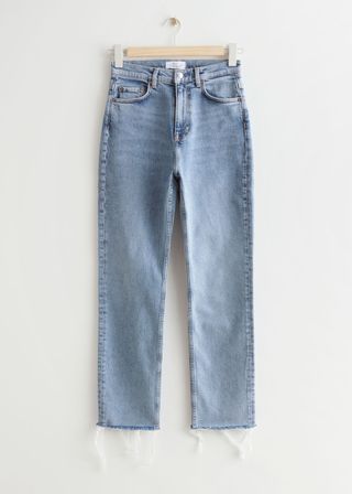 & Other Stories + Favourite Cut Jeans in Pale Blue
