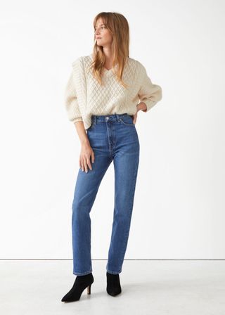 & Other Stories + Favourite Cut Jeans in New Blue