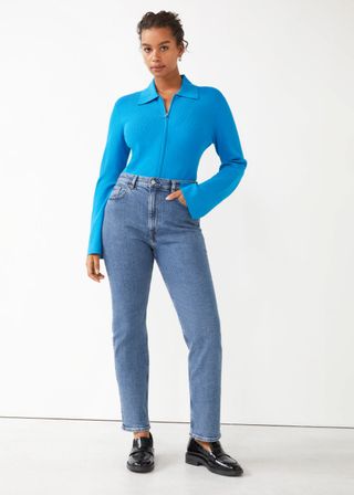 & Other Stories + Favourite Cut Jeans in Blue