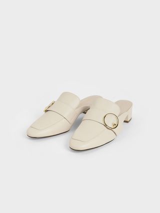 Charles & Keith + Loafer Mules