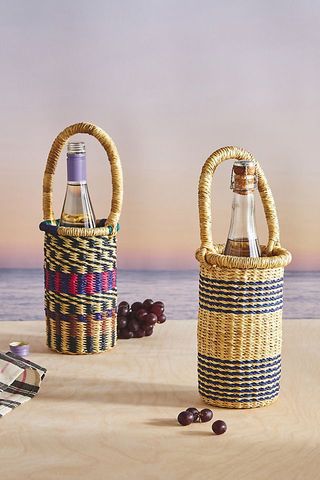 Anthropologie + Picnic Wine Caddy